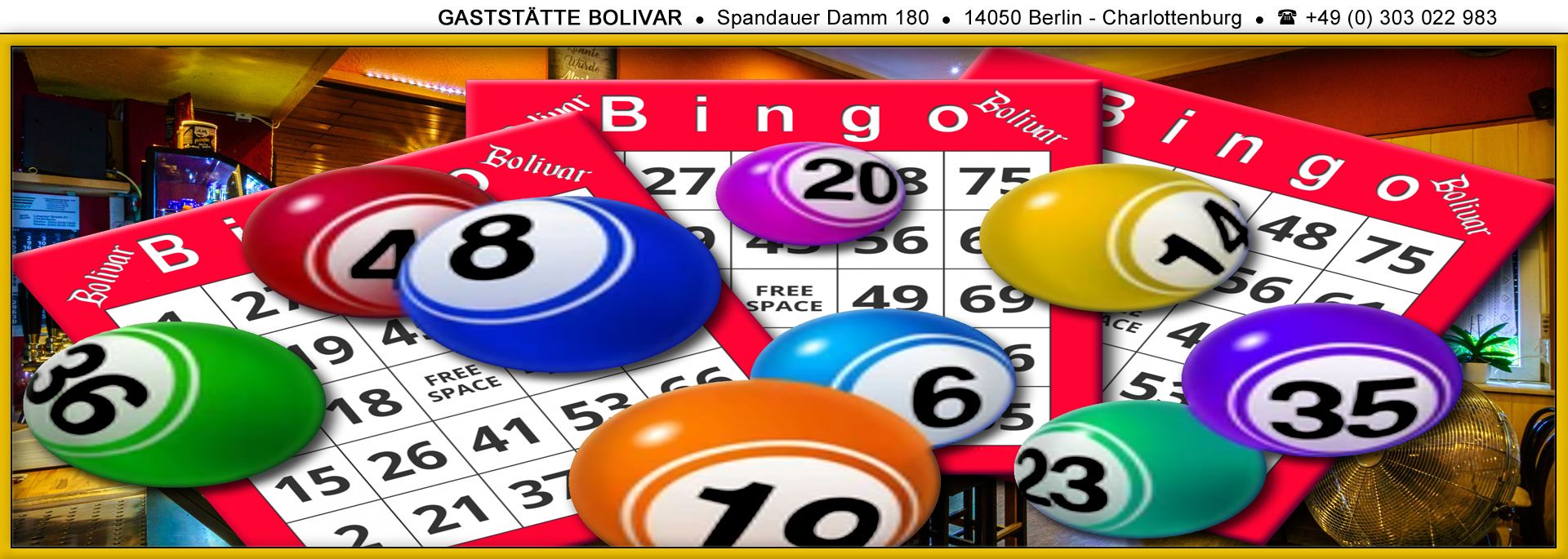 2024 Bingo jeden 1. Freitag im Monat - Spiel, Spaß und Spannung, 2025