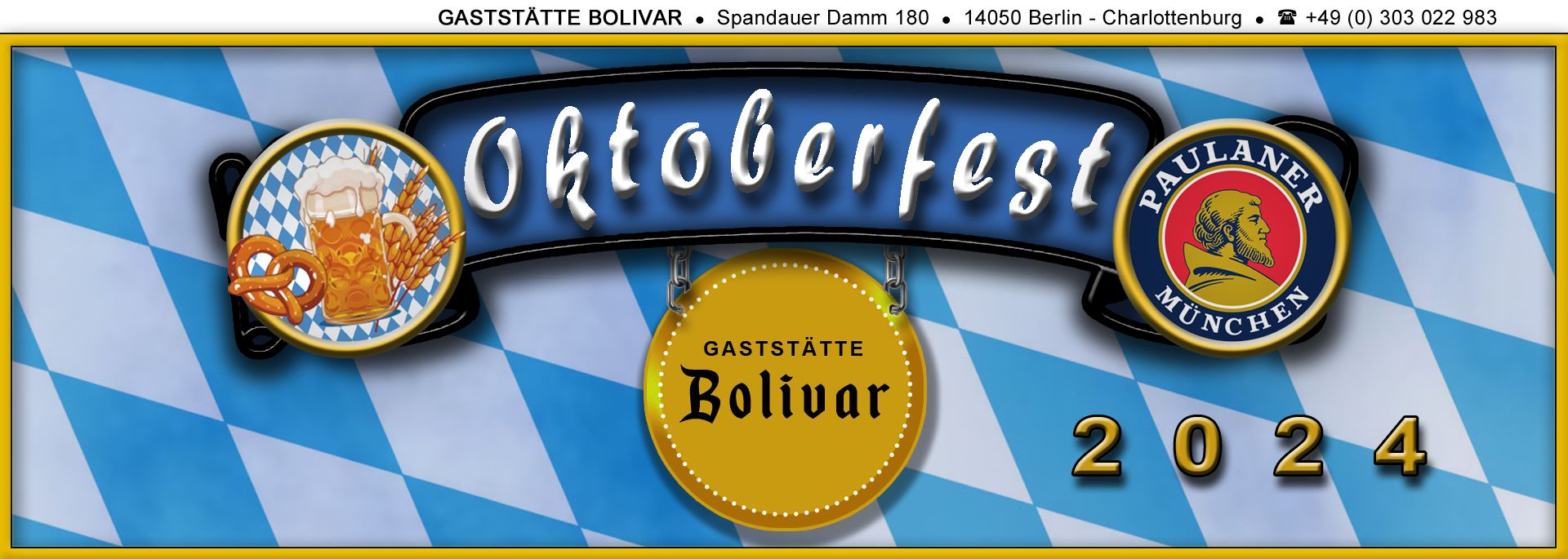 Oktoberfest 2024, Berlin-Charlottenburg-Westend Bolivar