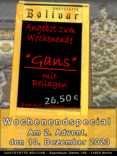 Wochenendspecial am 10. Dezember 2023