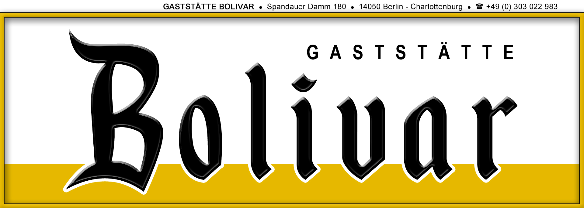 News - Hier ein paar Daten zum Bezirk Westend von Berlin, dem Umfeld der GASTSTÄTTE BOLIVAR, die Kombination aus Restaurant, Lokal, Kneipe, Imbiss, kleinem Biker Treff, Biergarten & Eventlocation, 14050 Berlin, Charlottenburg-Wilmersdorf